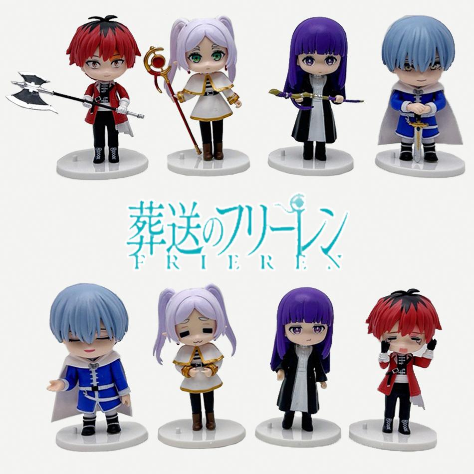 Beyond Journey's End 10cm Frieren Himmel Anime Actionfigur - Sammlermodell Puppenspielzeug für Jungen Ideales Geschenk für Figurensammler