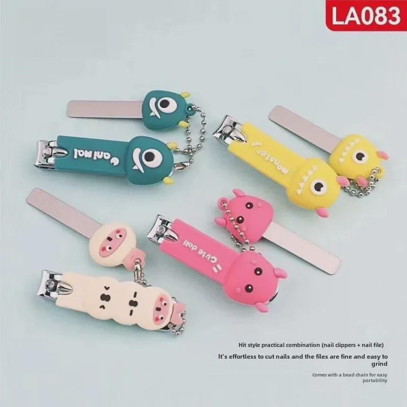 Jinda 066 Student Cartoon Nail Clippers with Ear Spoon and File