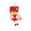 Small Christmas Stockings Christmas Tree Ornaments Christmas Candy Gift Bag Socks Merry Christmas Santa Claus Snowman Elk