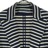RALPH LAUREN Border Pattern Long sleeve tailored jacket S Navy Women Used