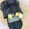 Korean Retro Stripe Backpack: Versatile, Large Capacity for Students