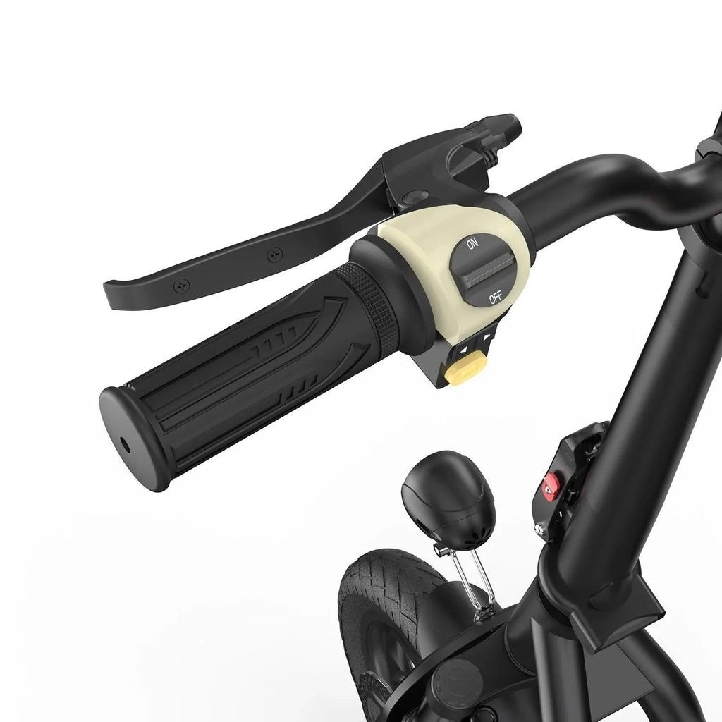iScooter I12 Road Legal Electric Scooter 500W, 36V7.5Ah, 25km/h Max Speed, Full Suspension, Dual Disc Brakes, 12" Tires Pedelec with Basket & Seat