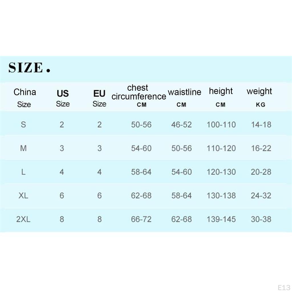 Wetsuit Swimsuit Bathing Suit for Diving Surfing Swimming Water Sports Boys Girls