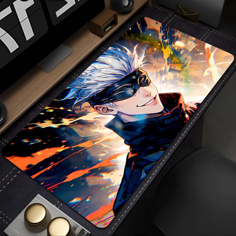 Δροσερό Mousepad Παιχνιδιών Jujutsu Kaisen Gojo Επιτραπέζιο Mat Επαγγελματικό Premium Mousepad Παικτών Αξεσουάρ Ελέγχου Ταχύτητας Πληκτρολόγιο