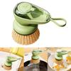 Kitchen Cleaning Brush Soap Dispensing Brush Hassle-free Storage