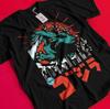 Kaiju Tokyo Monster T-Shirt Giant Lizard Japanese Anime Shirt Graphic Tee Unisex BB160