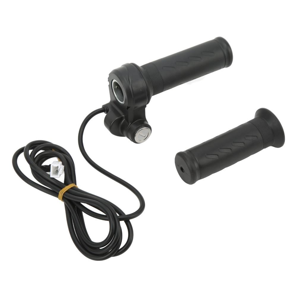 5 Wires Electric Scooters Throttle With Keys Twist Throttle Grip Handlebar Accessories