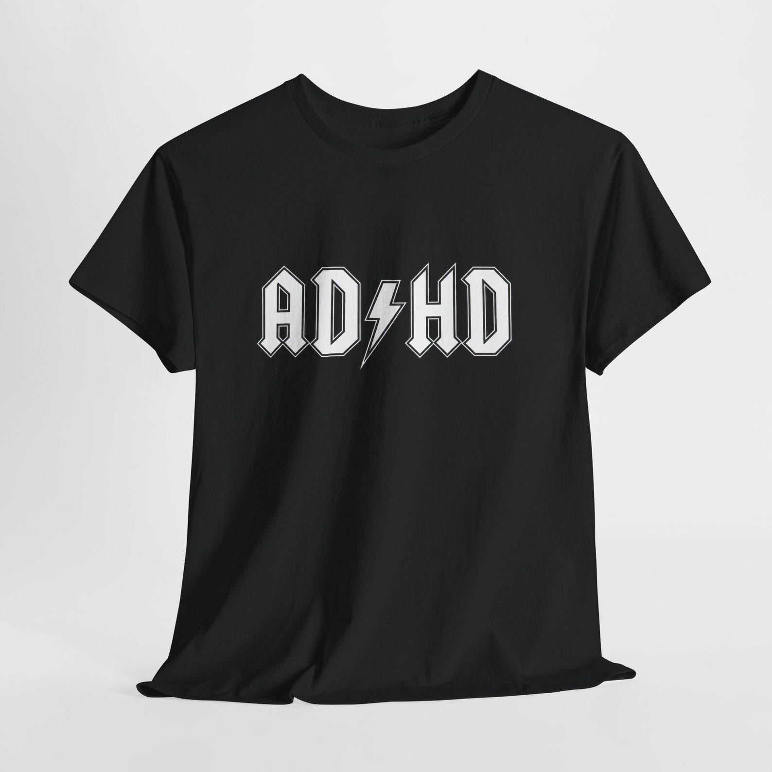 ADHD Shirt - Funny Neurodivergent Humor T-Shirt, Relatable Mental Health Meme Tee 4XL