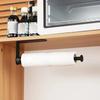Paper Towel Dispenser Strong Adhesive Kitchen Paper Hold with Damping Effect