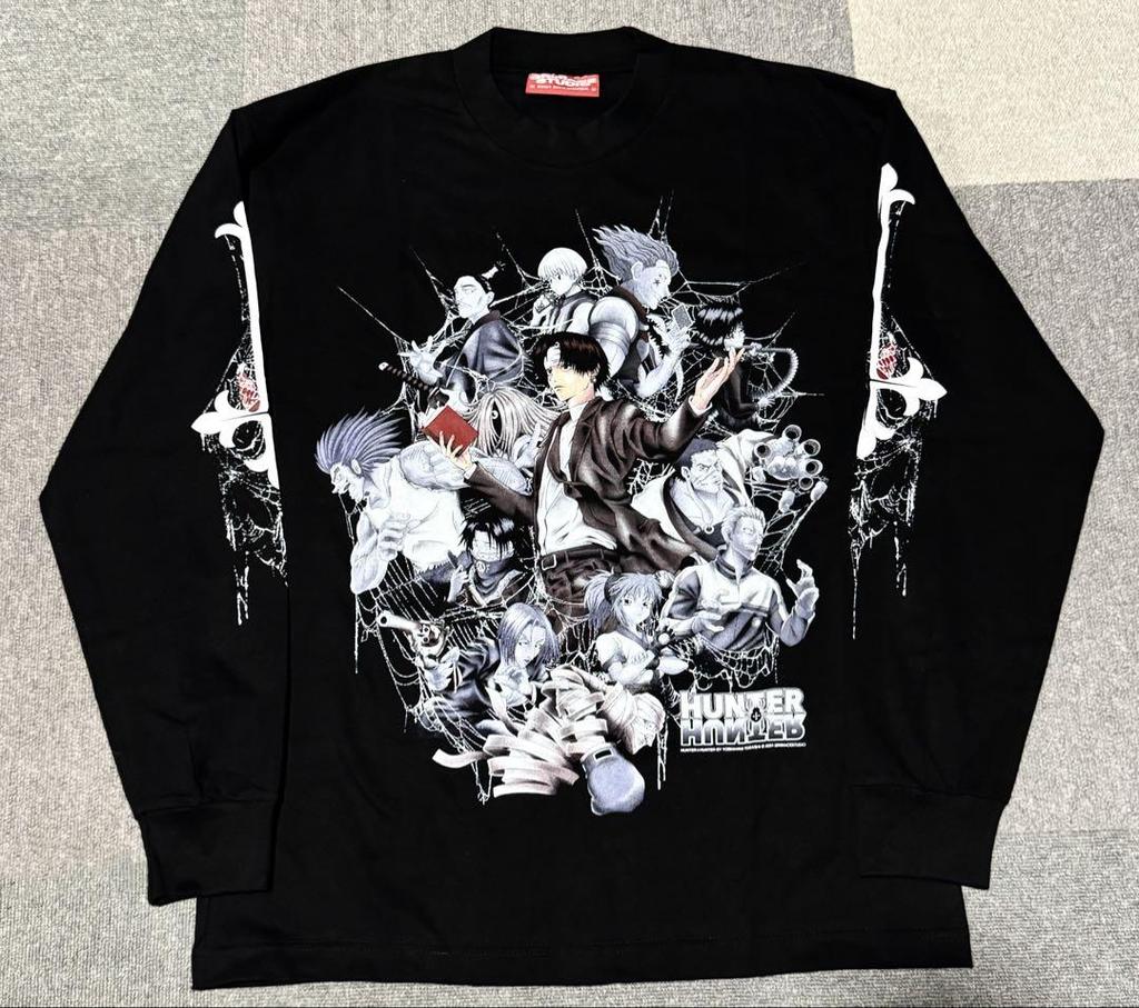 [USED] Extremely rare HUNTER×HUNTER Phantom Troupe long-sleeved T-shirt, size M