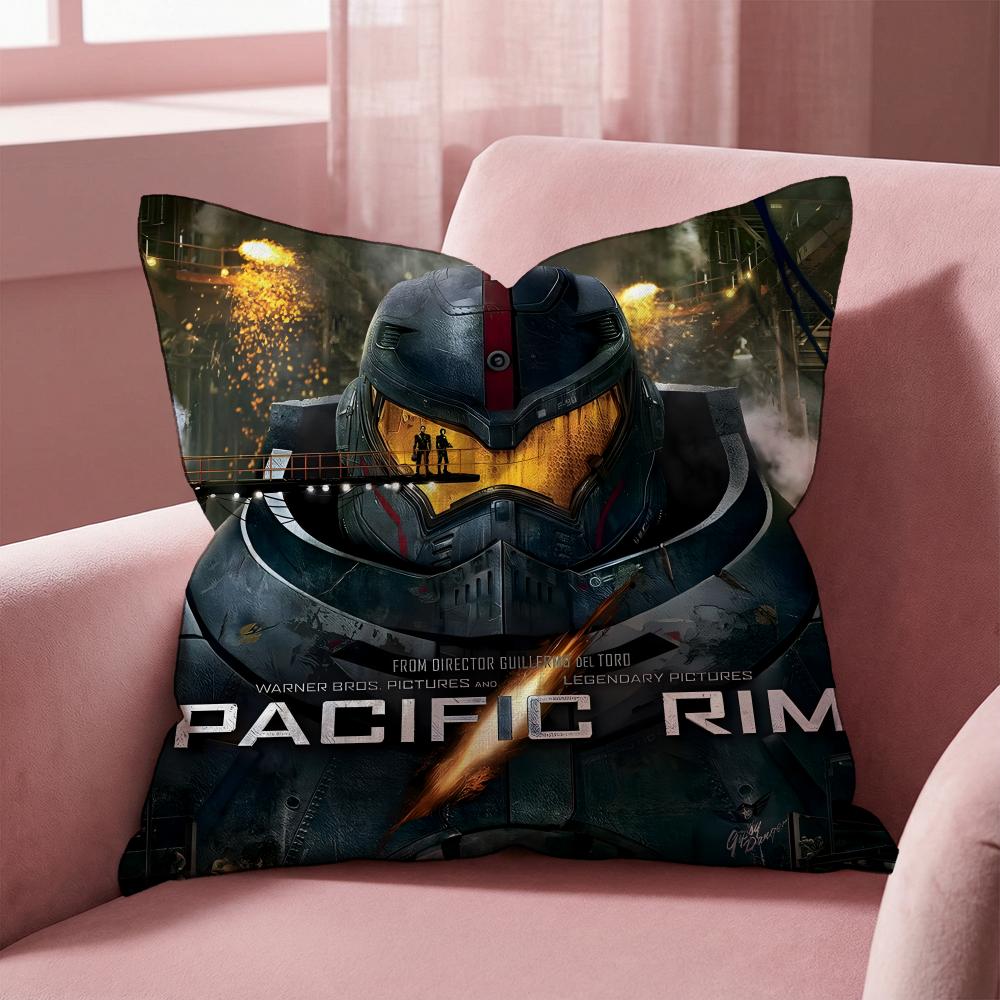 MovieP-PacificS R-RimS Cushion Cover Multi-Scene Pillow Cover for Home & Car - Reversible, Soft & Durable for Daily Use