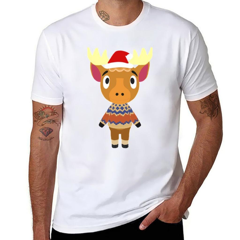 Christmas Erik Tshirt Casual All Match Short Sleeve Tshirt