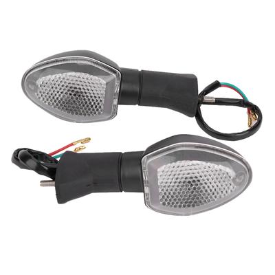 2 Stück Motorrad LED Blinker Leuchten Passend für Suzuki GSX S 1000f 750(Weiß )