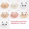 Cartoon Animal Children Bucket Hats Sunbonnet Panama Cap 1-3Y Baby Straw Hat  Kids