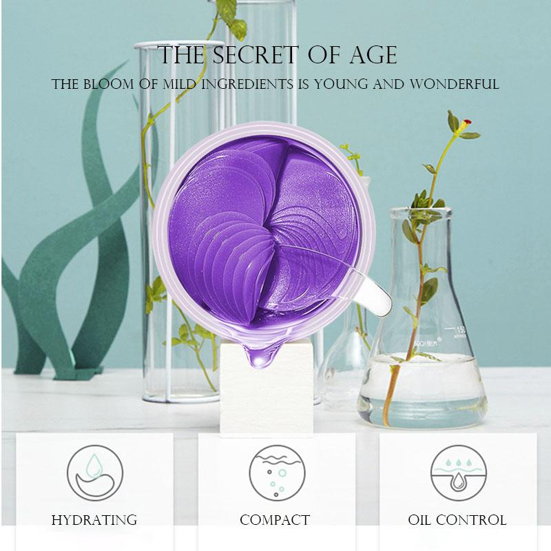 InniCare 60Pcs Collagen Eye Mask Anti Wrinkle Remove Dark Circle Moisturizing Eye Patches Eye Masks Korean Skin Care Products