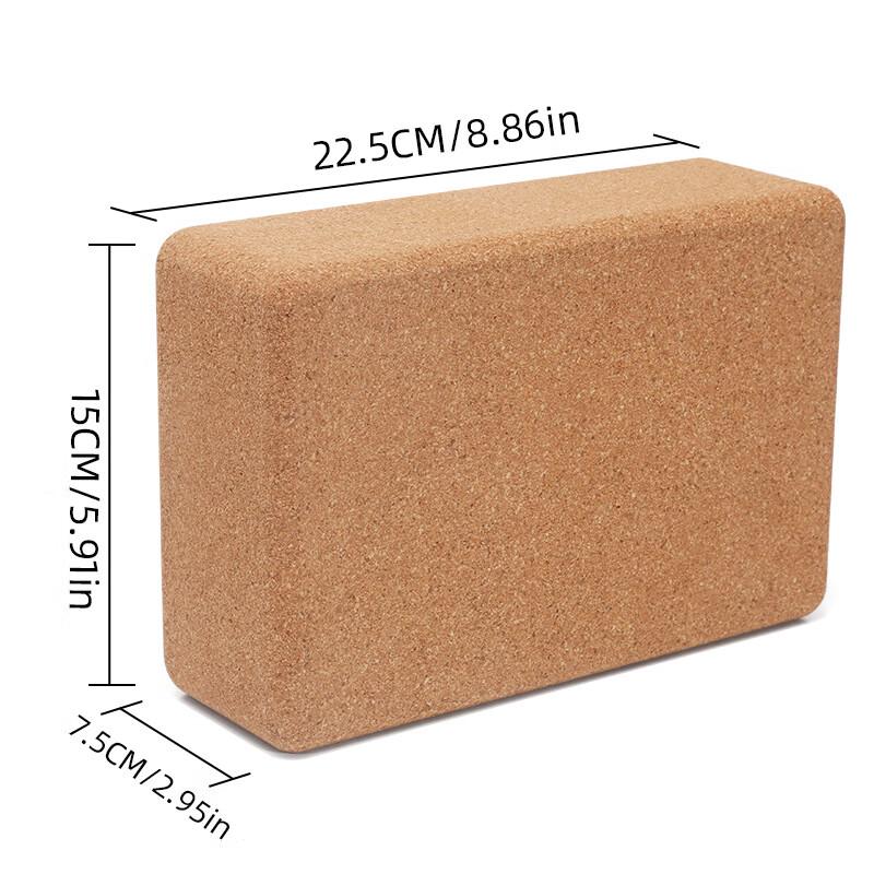 Longchan High-Density Cork Yoga Brick