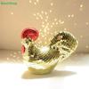 Disco-Kugel-Hahn-Dekoration - Glitzer-Mosaik-Hahn-Statue