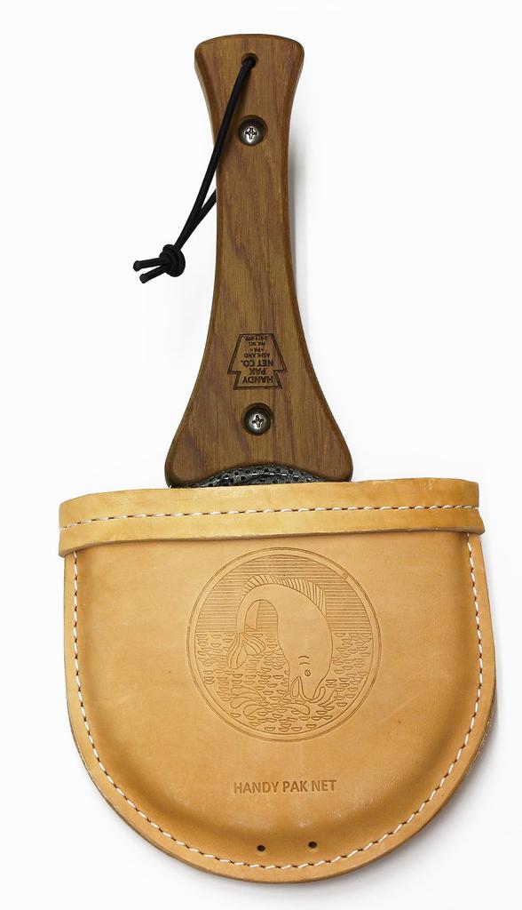 InstaNet with S Wooden Leather Mesh Net Cord, Size, Handle, Case,