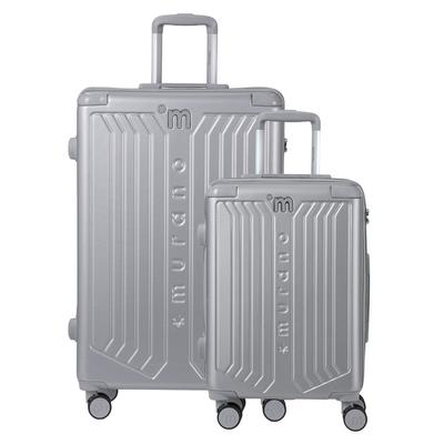 Set aus 2 Hartschalenkoffern  (L: 76 cm) (S: 56 cm) MAD SILVER