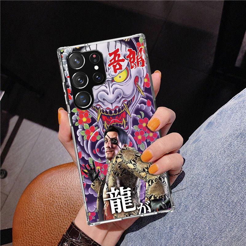 

Yakuza 0 Game Phone Case For Samsung Galaxy S24 S25 Edge S26 Ultra S23 S22 S21 Plus S20 FE + Personalized Print Cover Galaxy S24 Samsung S25