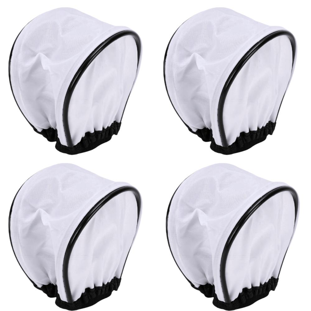 4pcs Universal Fit Flash Bounce Diffuser Mini Size Softbox Diffuser  Photography