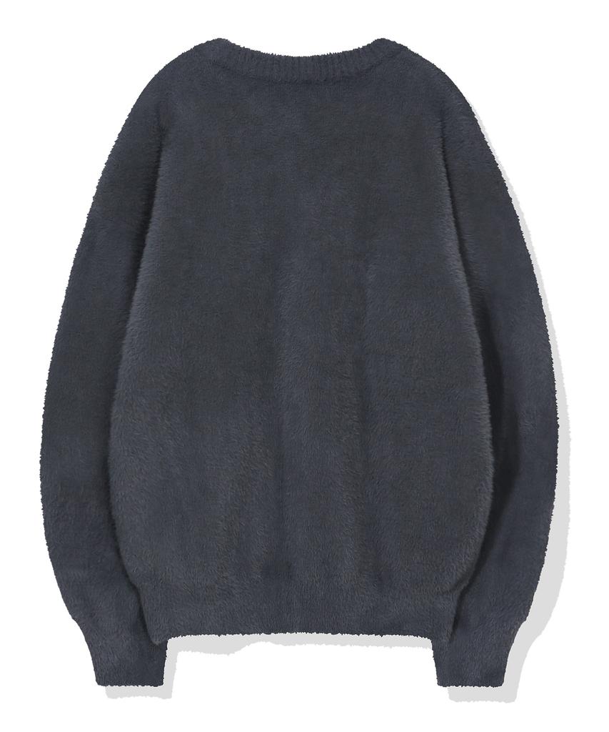 Maglione Peloso BEENTRILL (Grigio scuro)