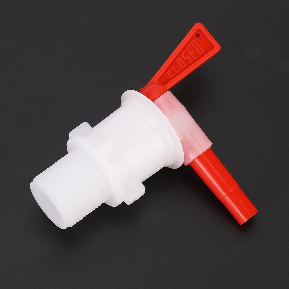 3Pcs Household Brewing Beer Bottling Bucket Plastic Red Spigot Replacement Beer Tap