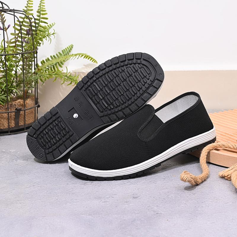 Thickened cloth shoes Working canvas Casual shoes Health cloth shoes