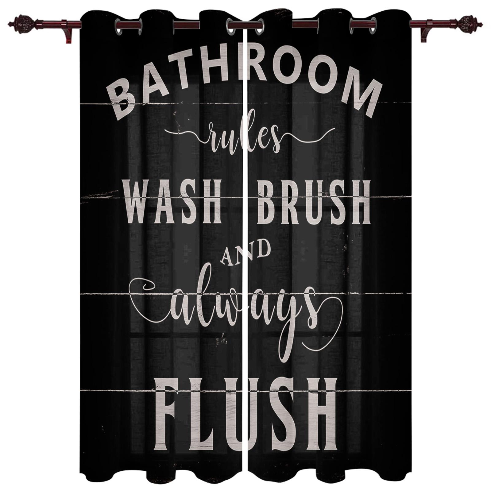 

Текстовые полосы Оконные шторы Домашний декор Шторы для гостиной Кухонные драпировки Панельные шторы для спальни 135W x 60H(cm)