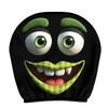 2PCS Cartoon Car Headrest Covers Exaggerated Car Seat Headcover  Halloween Christmas Holiday