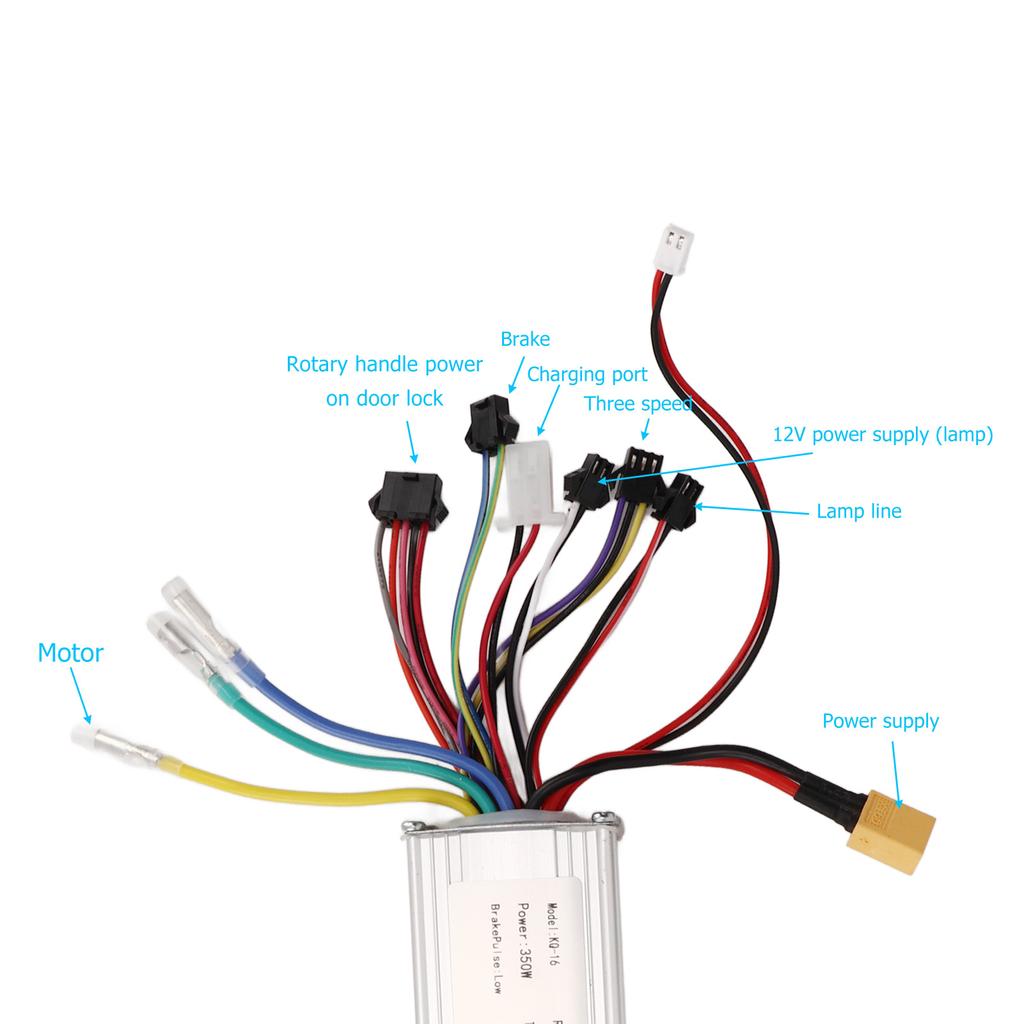 Elektrische Fahrrad Bürstenlosen Controller Bike Lithium-Batterie Steuerung für E Roller 36V 350W