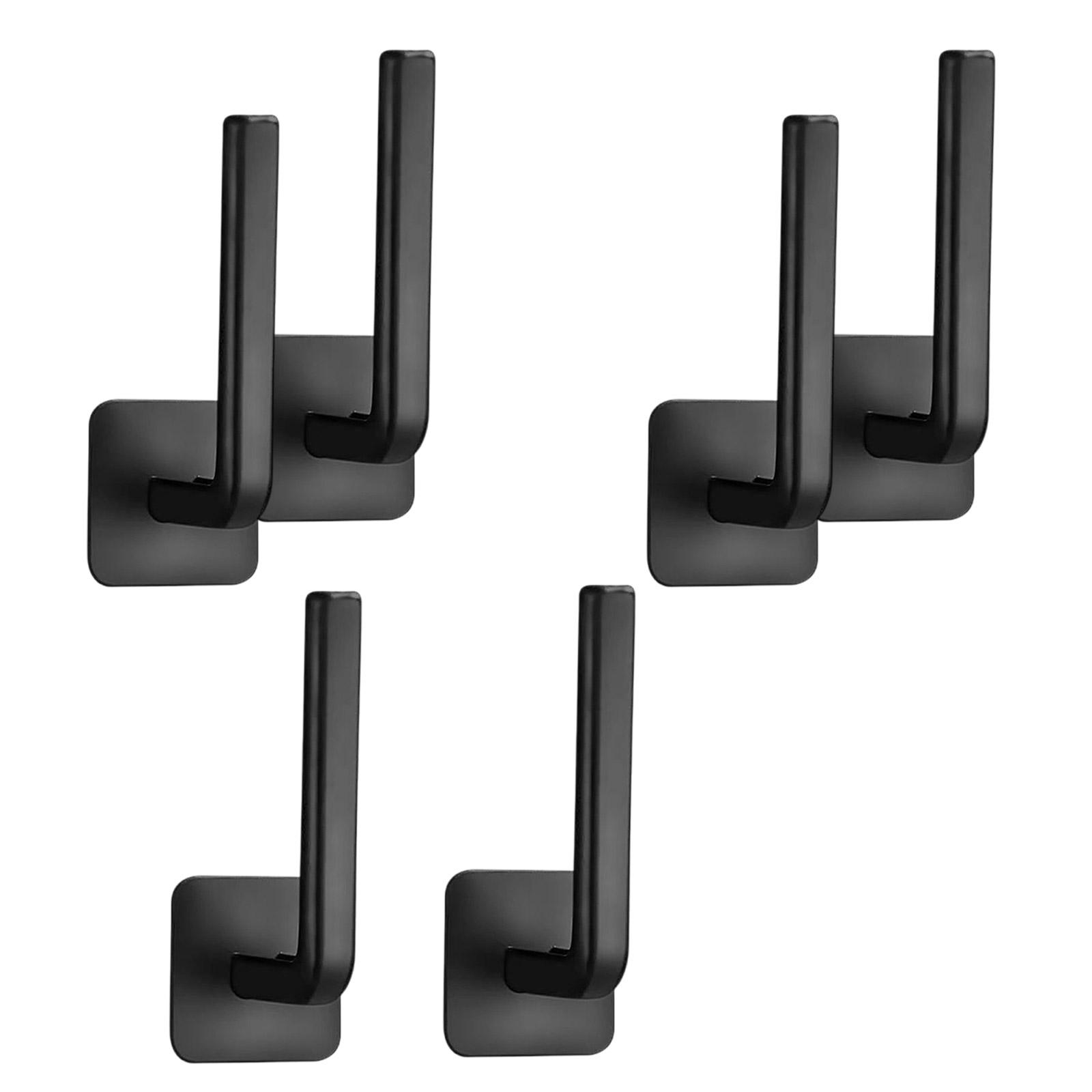 

Plastic L Shape Hat Hangers Baseball Caps Holders Wall Mounted Cloth Hanger Hat Hook for Coat Hat Towels Clothes 6PC