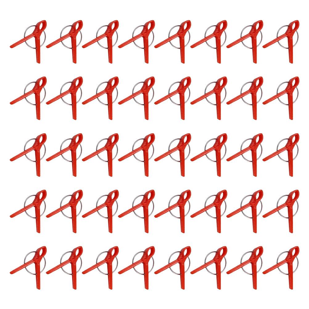 1 Set Veredelungsklammern Gewächshauspflanzen Befestigungsklammern Pflanzenstielhalter Fixe Klemmen Kunststoffklammern Für Gurken Chili Zangen
