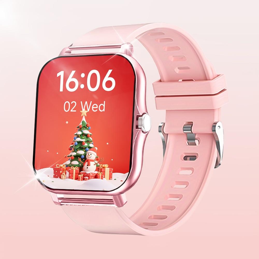 

Умные часы с поддержкой беспроводных звонков, оповещений о сообщениях, будильников, пробуждения на запястье - фитнес-трекер и монитор активности