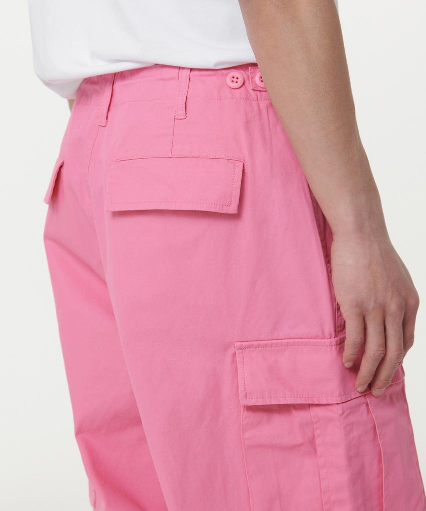 Musinsa Standard Cotton Parachute Cargo Pants [Pink]