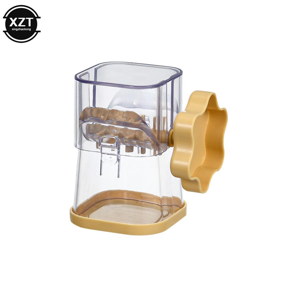 

НОВИЙ ручний дробарка для горіхів, портативний дробарка для сухофруктів, ручний подрібнювач для волоських горіхів, шоколадний подрібнювач, кухонний аксесуар жовтий