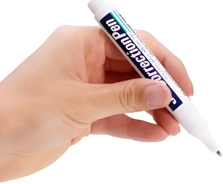 uni-ball CLP300 1.0mm Liquid Correction Pen White Ink for Office, School & Home Use, Pack of 1