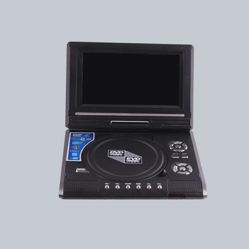 7.8-inch 270 Degree DVD Player Portable Intelligent Power-off Memory Function EVD Video Player Rotating Widescreen CD Player