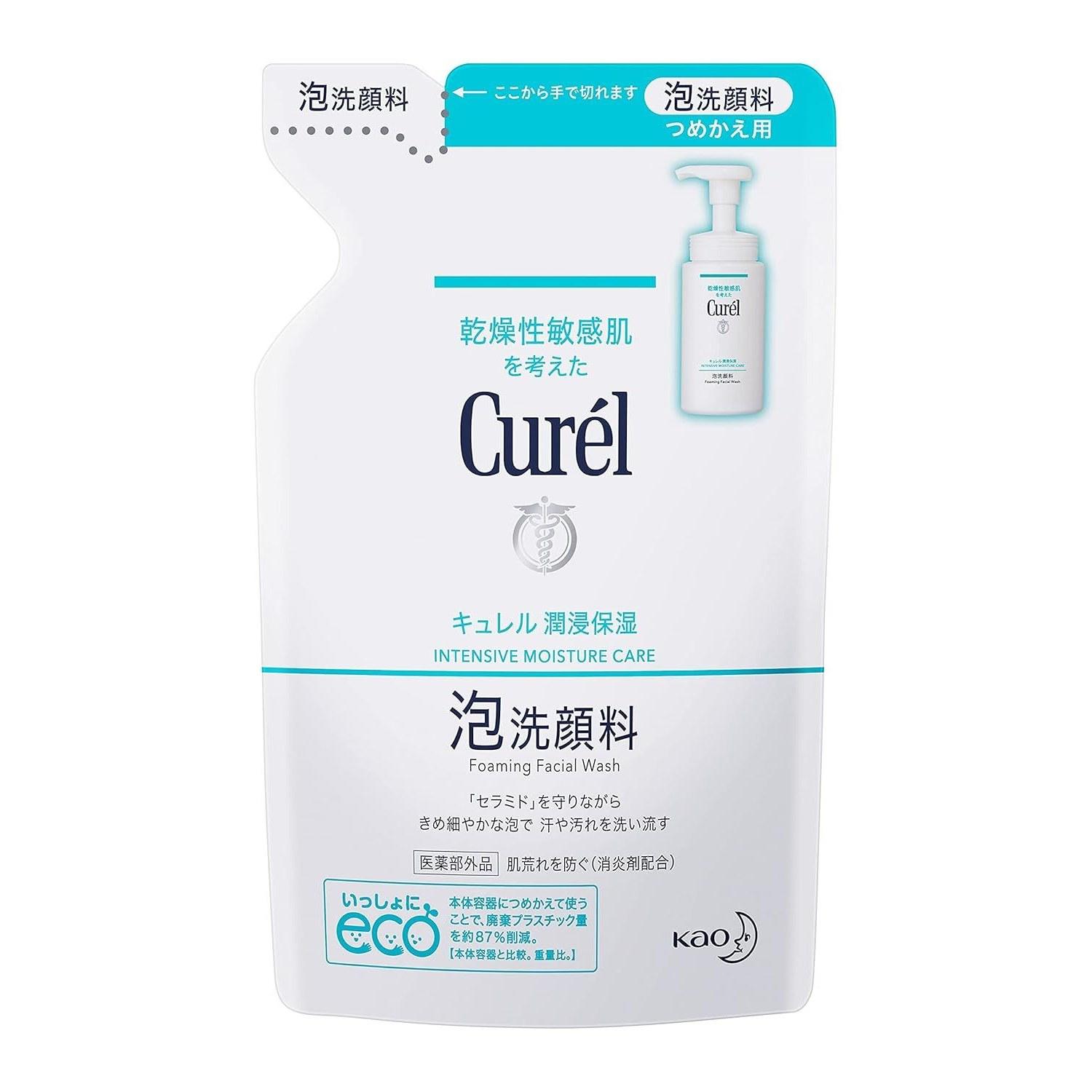 Curel Foaming Facial Cleanser Refill 130ml