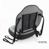 Sedile per kayak staccabile con supporto per la schiena Sedile regolabile per paddle gonfiabile per kayak