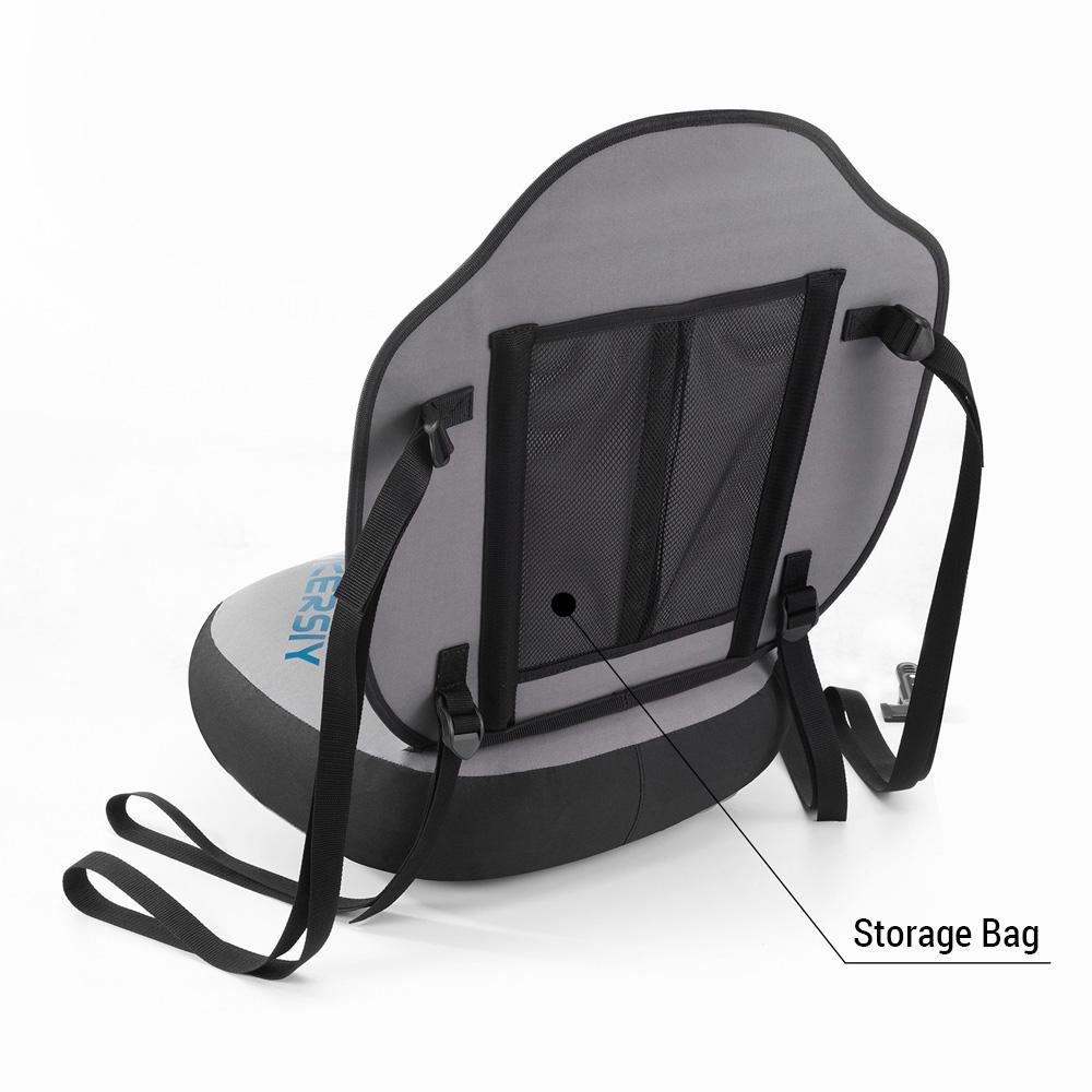 Sedile per kayak staccabile con supporto per la schiena Sedile regolabile per paddle gonfiabile per kayak