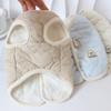 Pet Autumn and Winter Warm Vest Small Dog Thick Plush Winter Two Foot Coat Dog Clothes for Small Dogs Puppy Clothes
