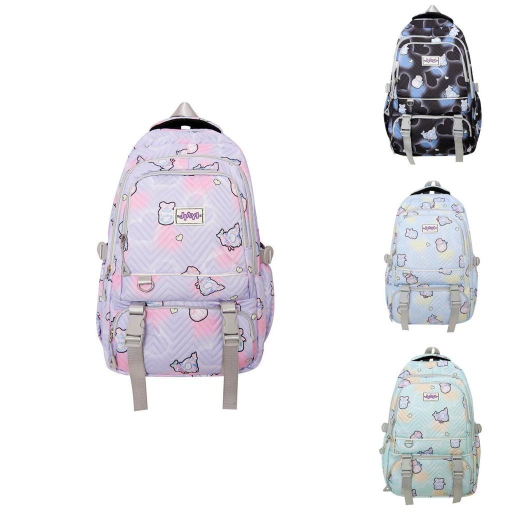 Trendy Versatile Casual Backpack For Boys And Girls Comfortable Lightweight Durable Nylon