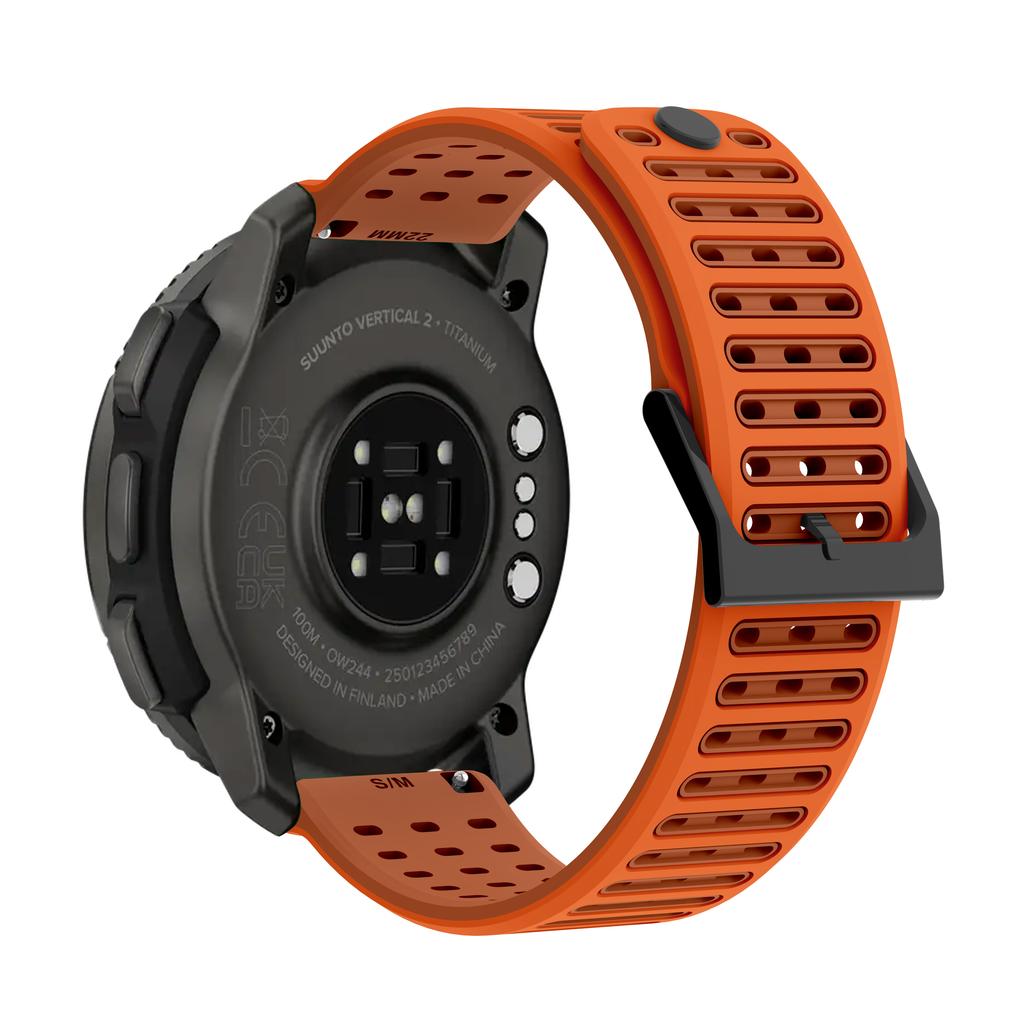 22mm Silikon-Armband für Suunto 5 9 Peak Pro/RACE S/Run/Ocean 1:1 Offizielles Uhrenarmband Für Suunto Vertical 2 Armband