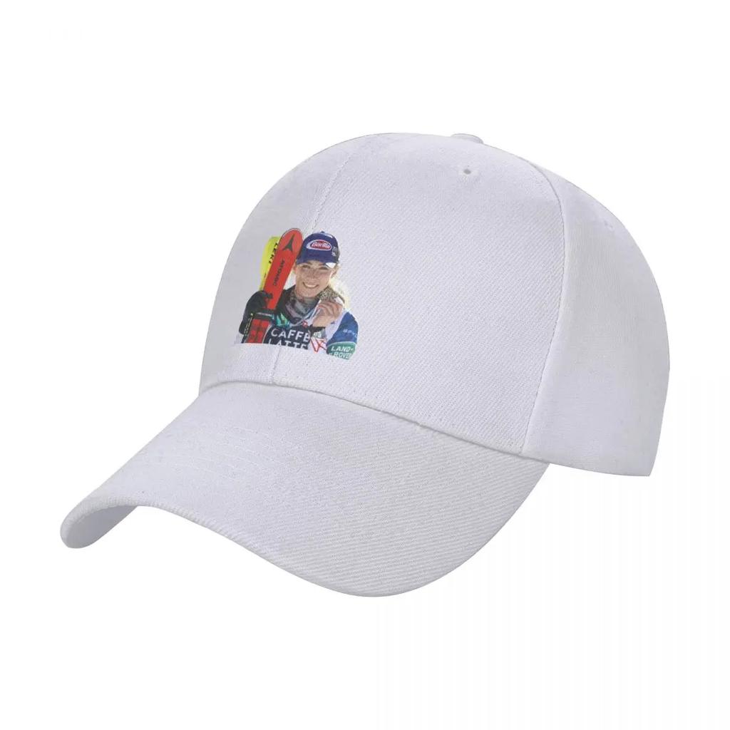 Mikaela Shiffrin  Mikaela Shiffrin skater 2022 Baseball Cap Custom Cap fashionable designer cap Woman Hats Mens
