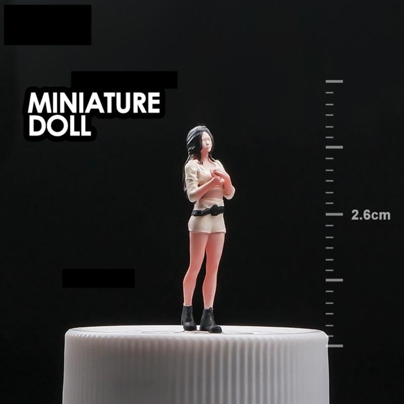 Detailed Miniature Resins Collectibles 1/64 Scale Handcrafted Figures Perfect For Model Train Layouts And Dioramas