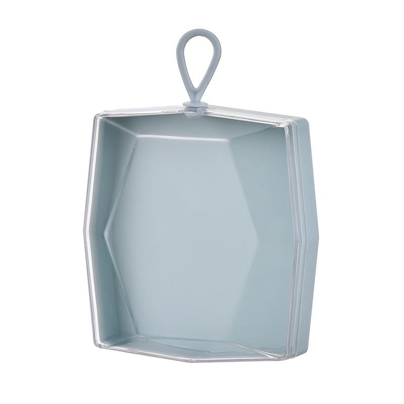 1/5 PCS Plastic Box Case Without Powder Sponge For Puff Transparent Sponge Puff Portable Travel Cosmetic Bags Cosmetics Storage