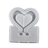 DIY Love Heart Hanging Photo Frame Silicone Moulds Resin Ornament Casting Molds Handmade Desktop Decoration Crafts Making Tools