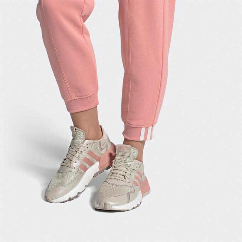 Adidas Originals Nite Jogger 'Grey Pink' Women's FV1333