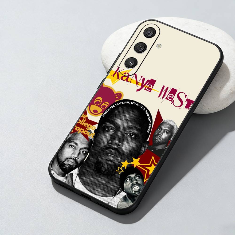 K-Kanye W-West Phone Case For Samsung Galaxy A73,A72,A71,A70,A52,A51 Others Soft Black Cover Samsung a71 4g